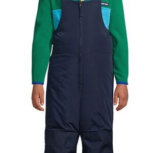 Lands End Navy snow pants 14S